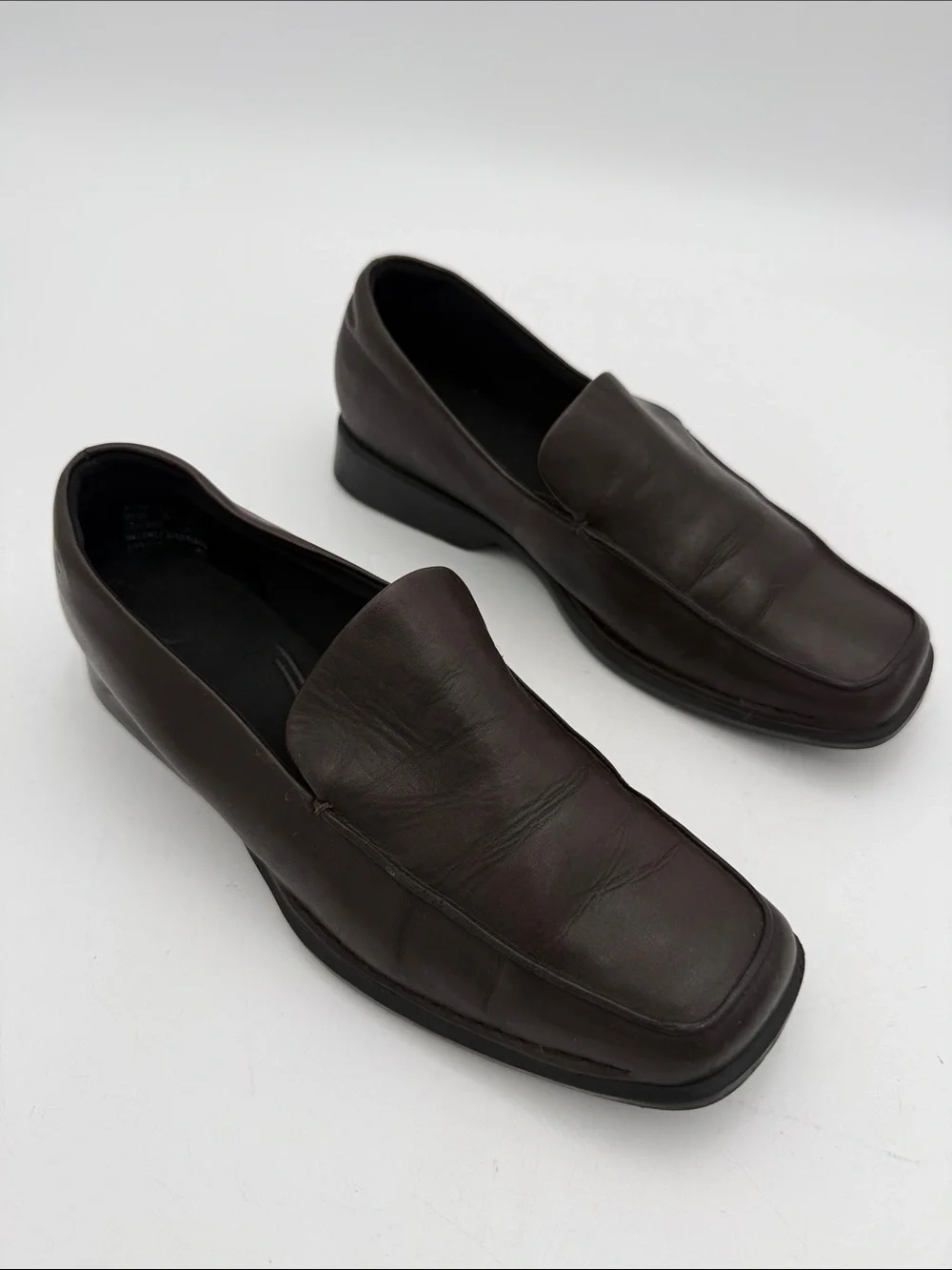 Rockport Classic Slip-On Loafers Dark Brown casual office vintage retro Y2K